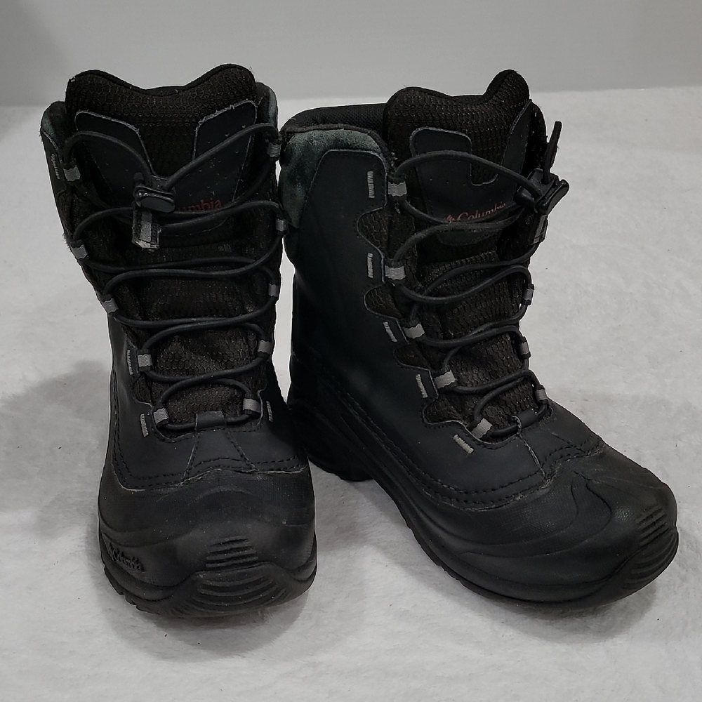 Columbia Boys Winter Snow Waterproof 200gr Black Insulated Boots